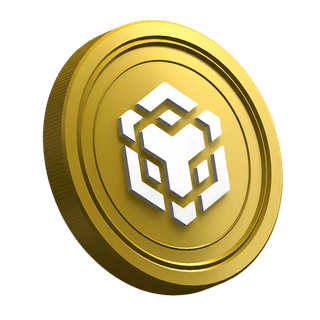BNB cryptomunt van Binance op de vernieuwde gidspagina bestemd voor traders